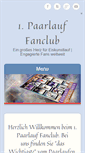 Mobile Screenshot of paarlauf-fanclub.de